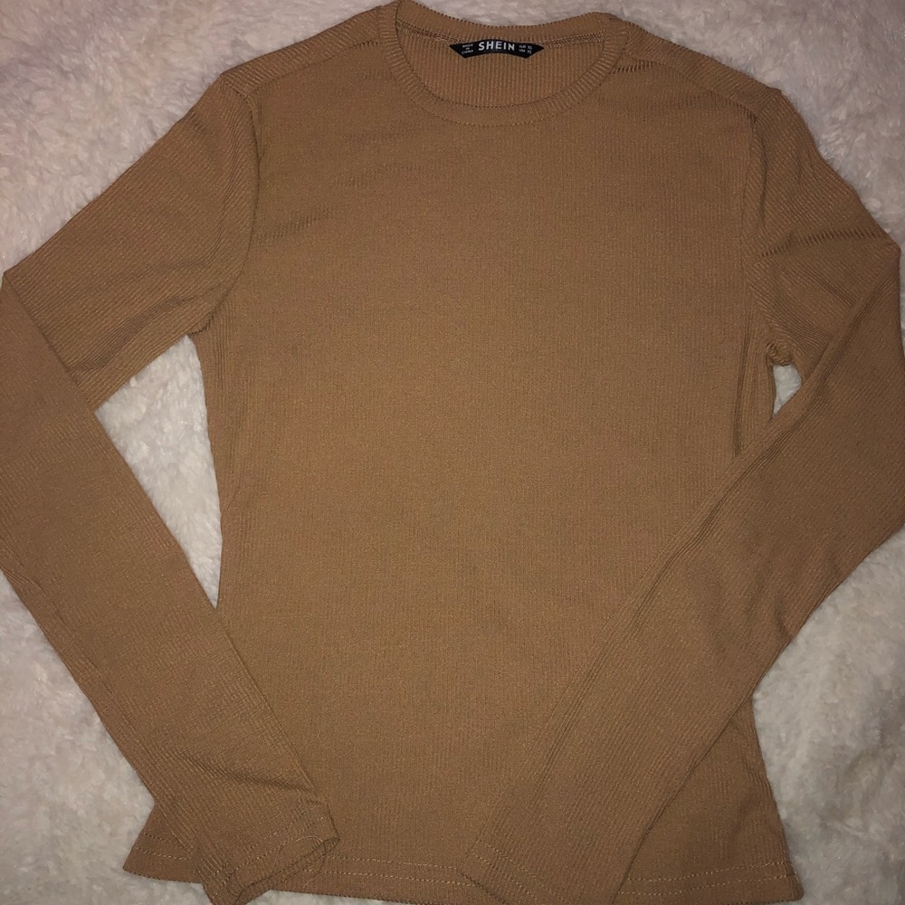 Brand New Tan Long Sleeve